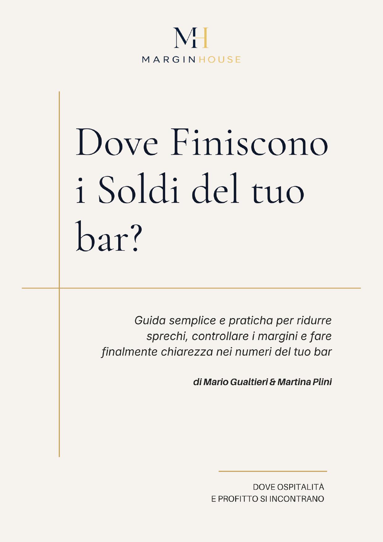 Dove finiscono i soldi del tuo bar